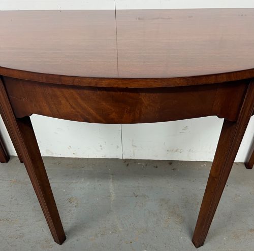 PAIR GEORGE IV MAHOGANY CONSOLE DININGTABLES - ADDITIONAL PHOTO 6