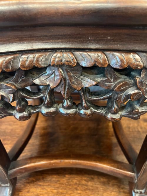 CHINESE HARDWOOD STAND OR TABLE - ADDITIONAL PHOTO 4