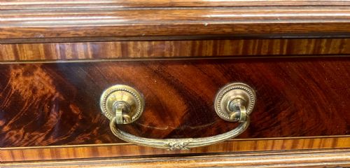 EDWARDIAN SHERATON REVIVAL LADIES DESK - ADDITIONAL PHOTO 1