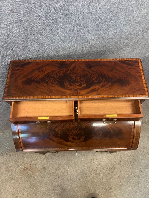 EDWARDIAN SHERATON REVIVAL LADIES DESK - ADDITIONAL PHOTO 6
