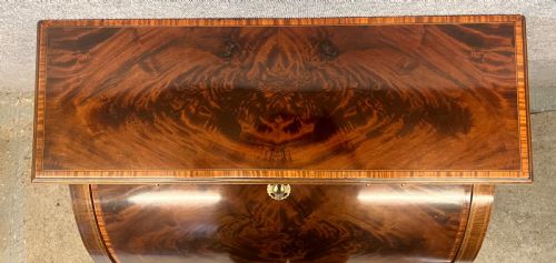 EDWARDIAN SHERATON REVIVAL LADIES DESK - ADDITIONAL PHOTO 11
