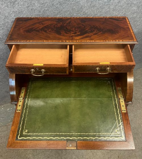 EDWARDIAN SHERATON REVIVAL LADIES DESK - ADDITIONAL PHOTO 12