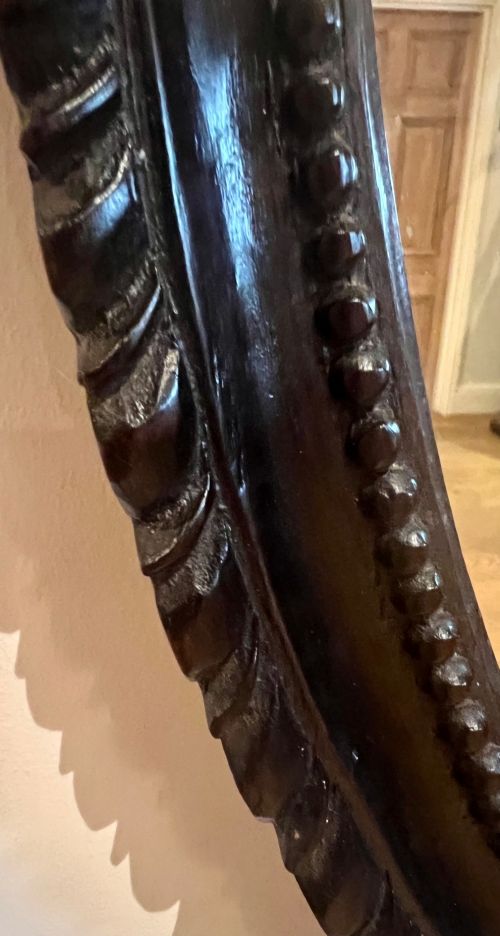 ANTIQUE CARVED EAGLE MIRROR - ADDITIONAL PHOTO 5