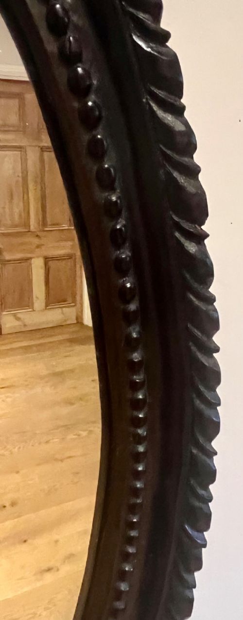 ANTIQUE CARVED EAGLE MIRROR - ADDITIONAL PHOTO 7