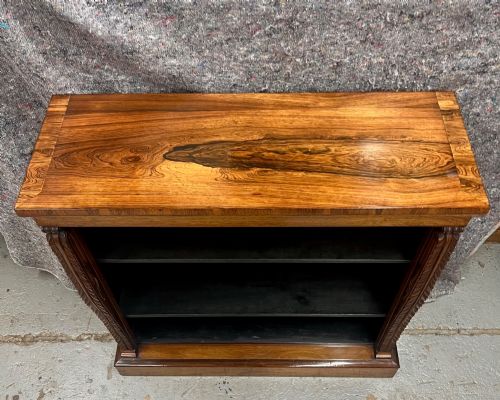 SMALL REGENCY OPEN BOOKCASE - ADDITIONAL PHOTO 3