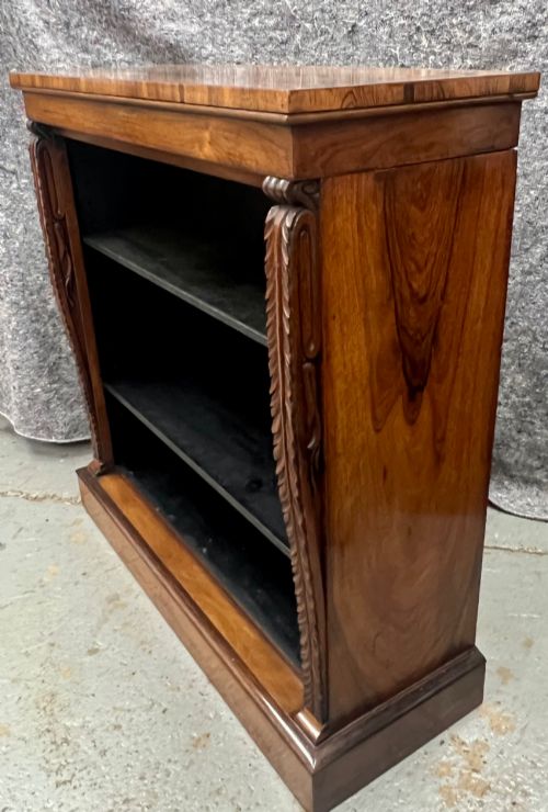 SMALL REGENCY OPEN BOOKCASE - ADDITIONAL PHOTO 6
