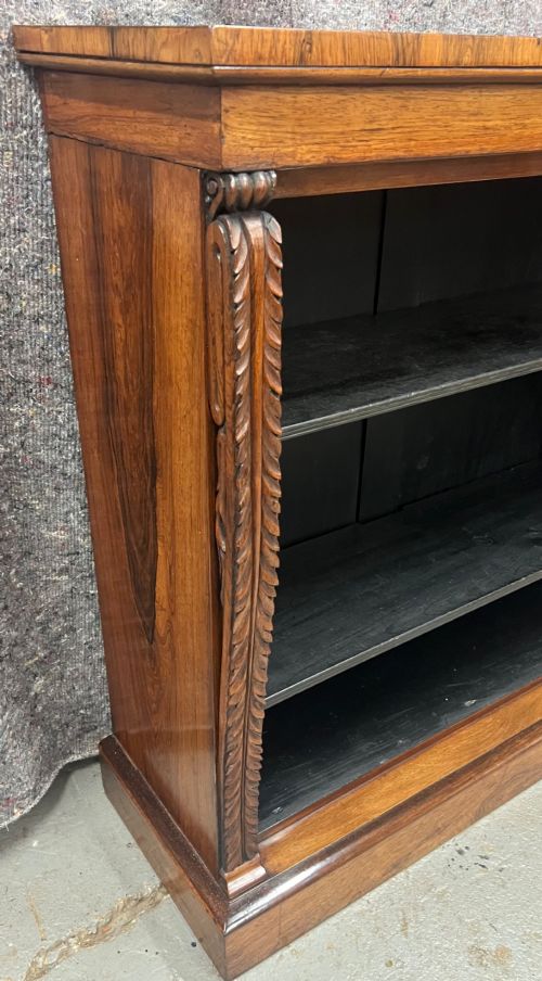 SMALL REGENCY OPEN BOOKCASE - ADDITIONAL PHOTO 7