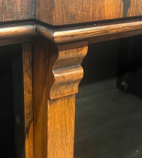 GOOD LATE REGENCY OPEN BOOKCASE - ADDITIONAL PHOTO 9