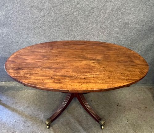 Regency Mahogany Dining Table