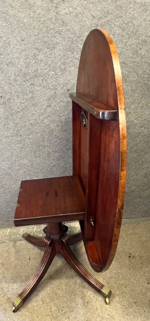 Regency Mahogany Dining Table View VII