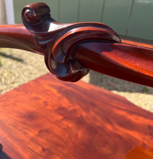 GOOD QUALITY ANTIQUE MAHOGANY SIDEBOARD - ADDITIONAL PHOTO 5