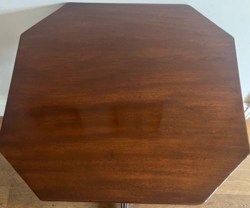 GEORGE LLL MAHOGANY SNAP TOP TABLE - ADDITIONAL PHOTO 3