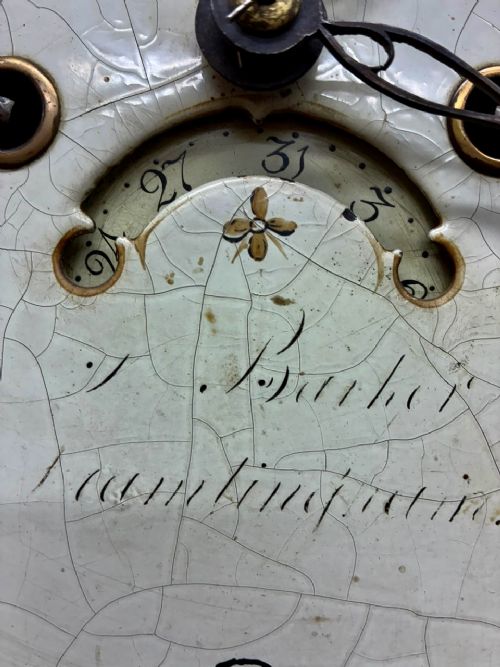 19th.Century Oak 8 Day Long Case Clock View V