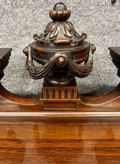 SUPERB QUALITY ANTIQUE OPEN BOOKCASE - ADDITIONAL PHOTO 1