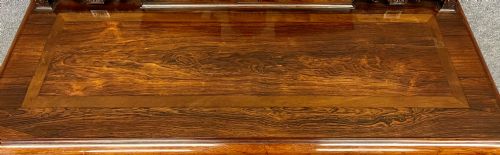 SUPERB QUALITY ANTIQUE OPEN BOOKCASE - ADDITIONAL PHOTO 5