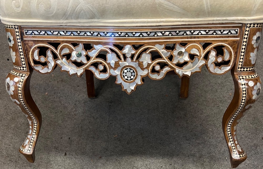A Stunning Pair of Syrian Throne Chairs View V