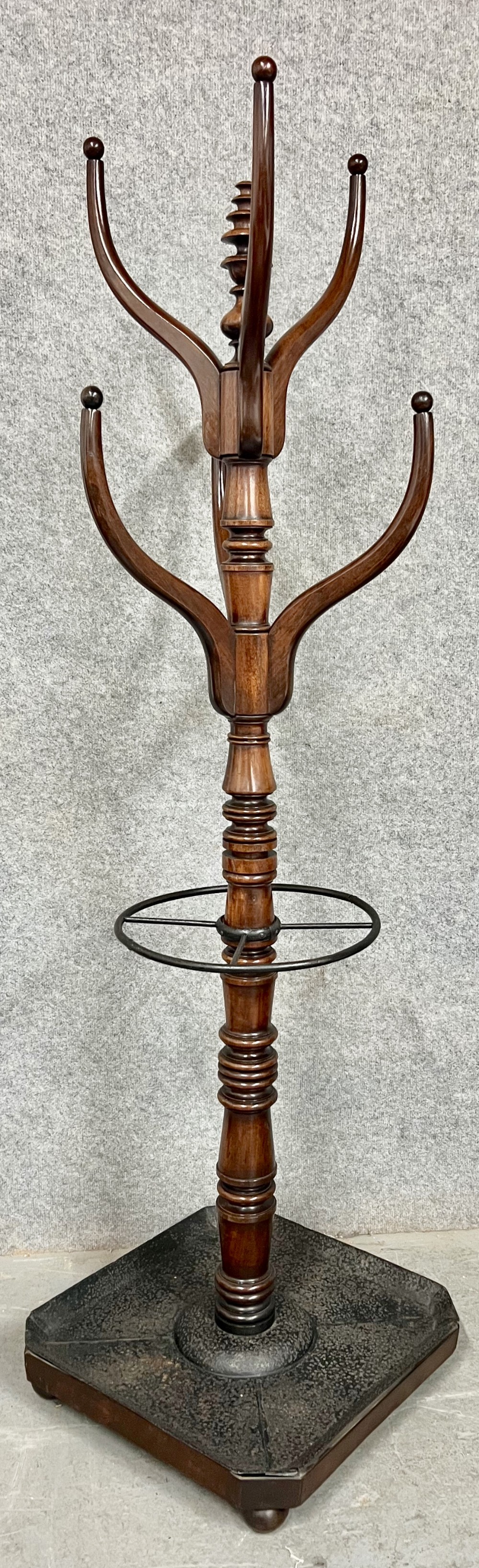 Good Quality Mahogany Hall Stand