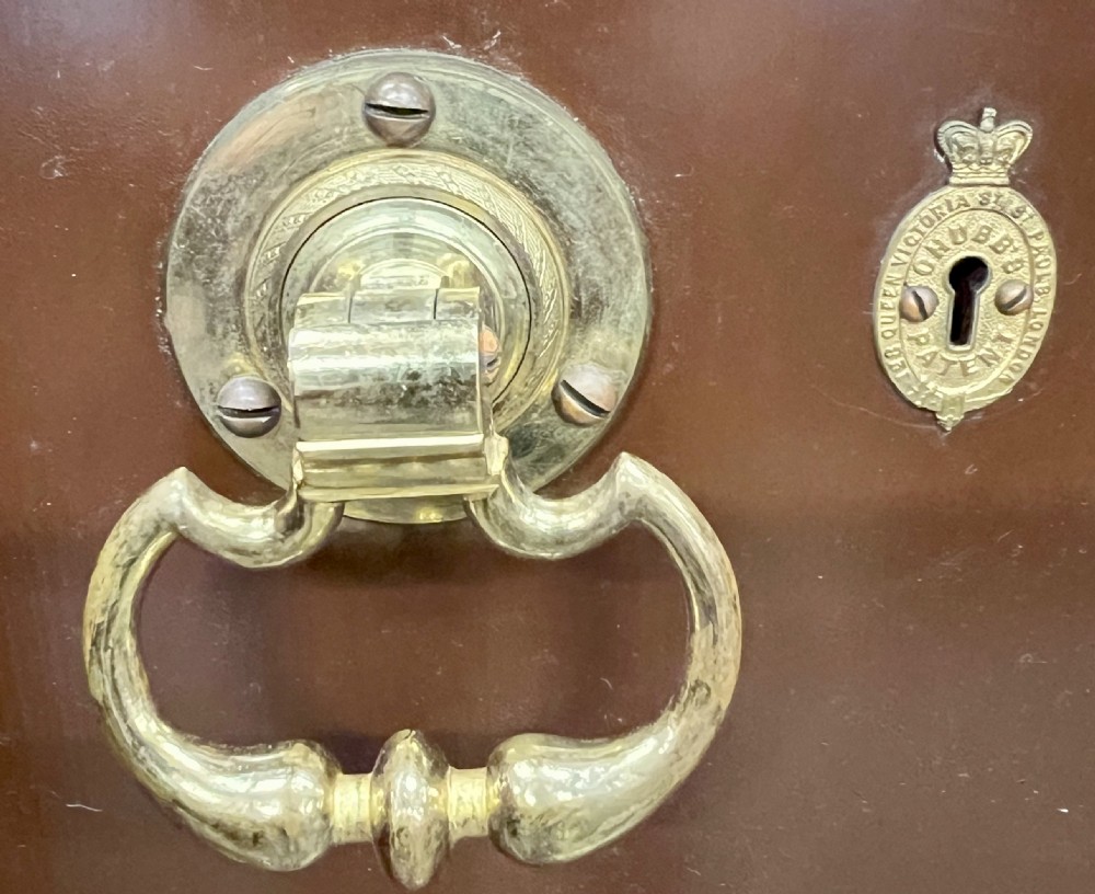 Superb Antique Watch or Jewellery Safe Cabinet View IV