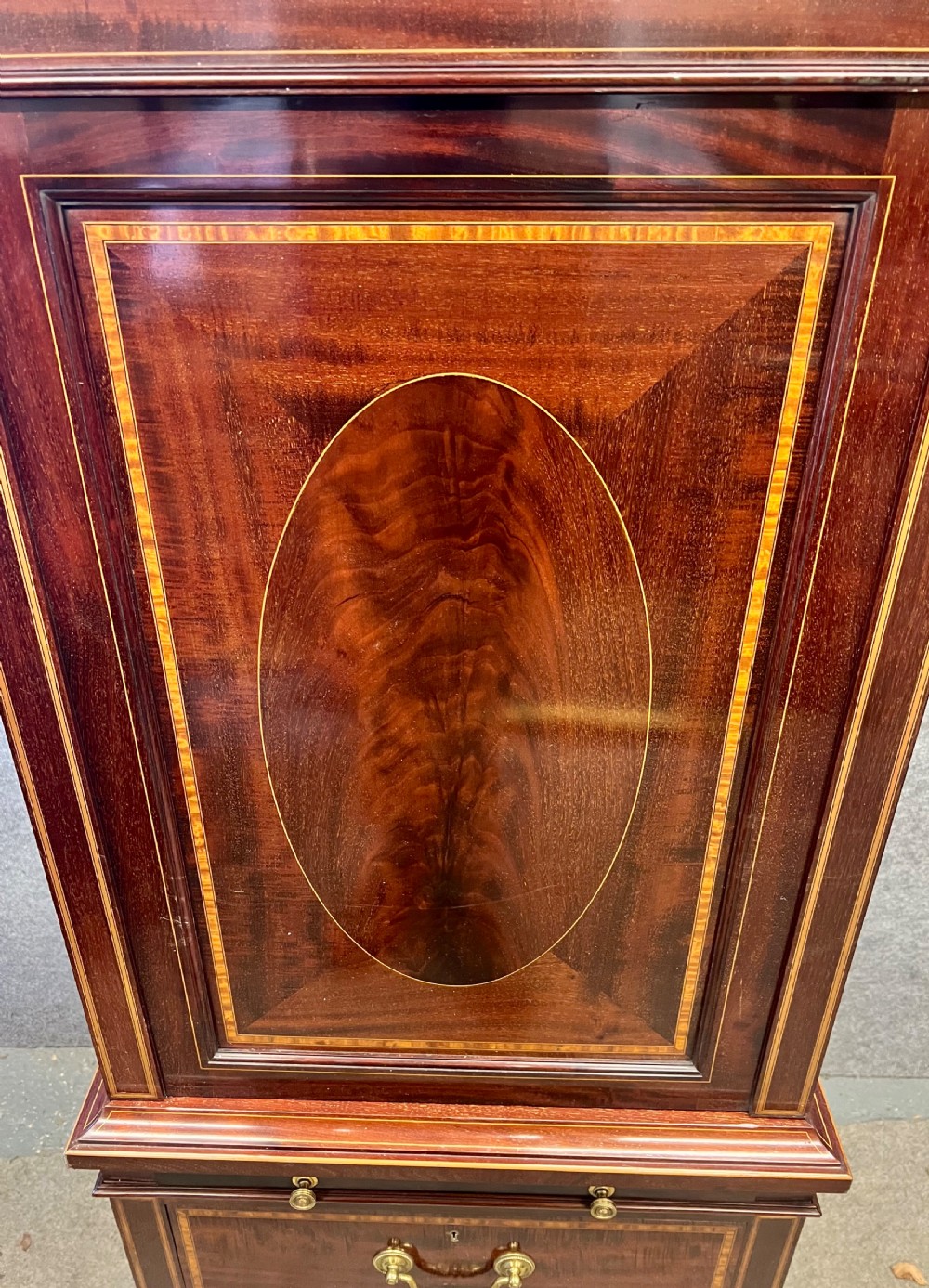 Superb Antique Watch or Jewellery Safe Cabinet View VI