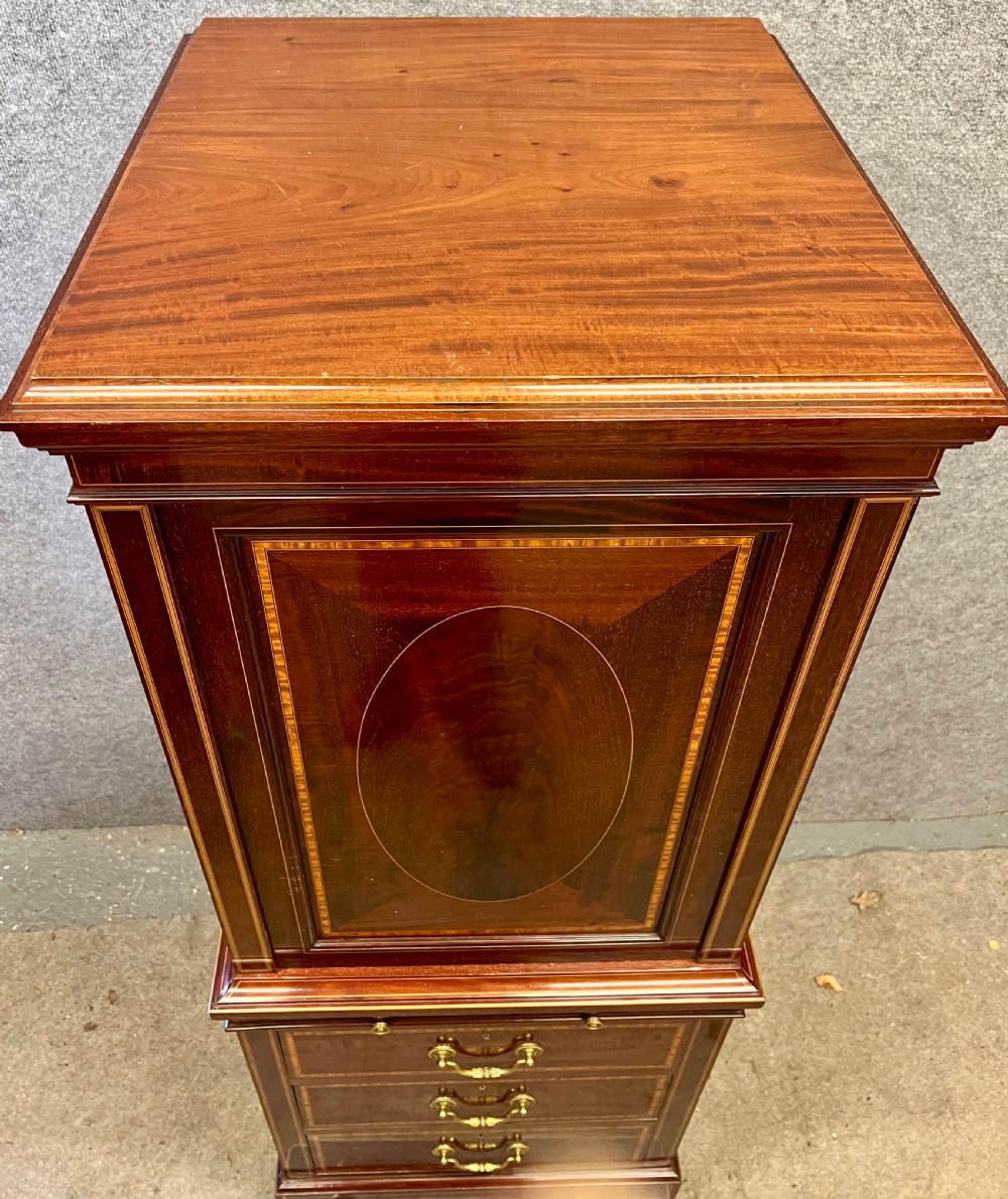 Superb Antique Watch or Jewellery Safe Cabinet View XI