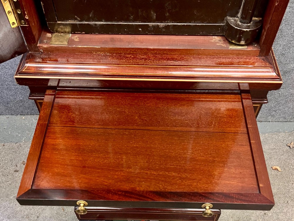 Superb Antique Watch or Jewellery Safe Cabinet View XII