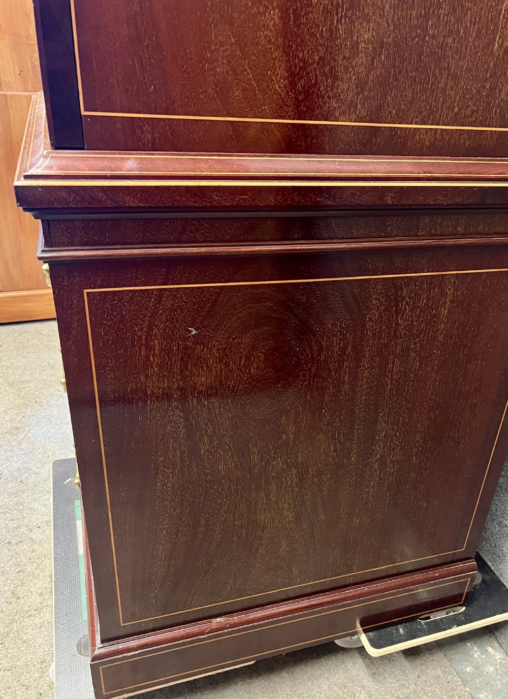 Superb Antique Watch or Jewellery Safe Cabinet View XV