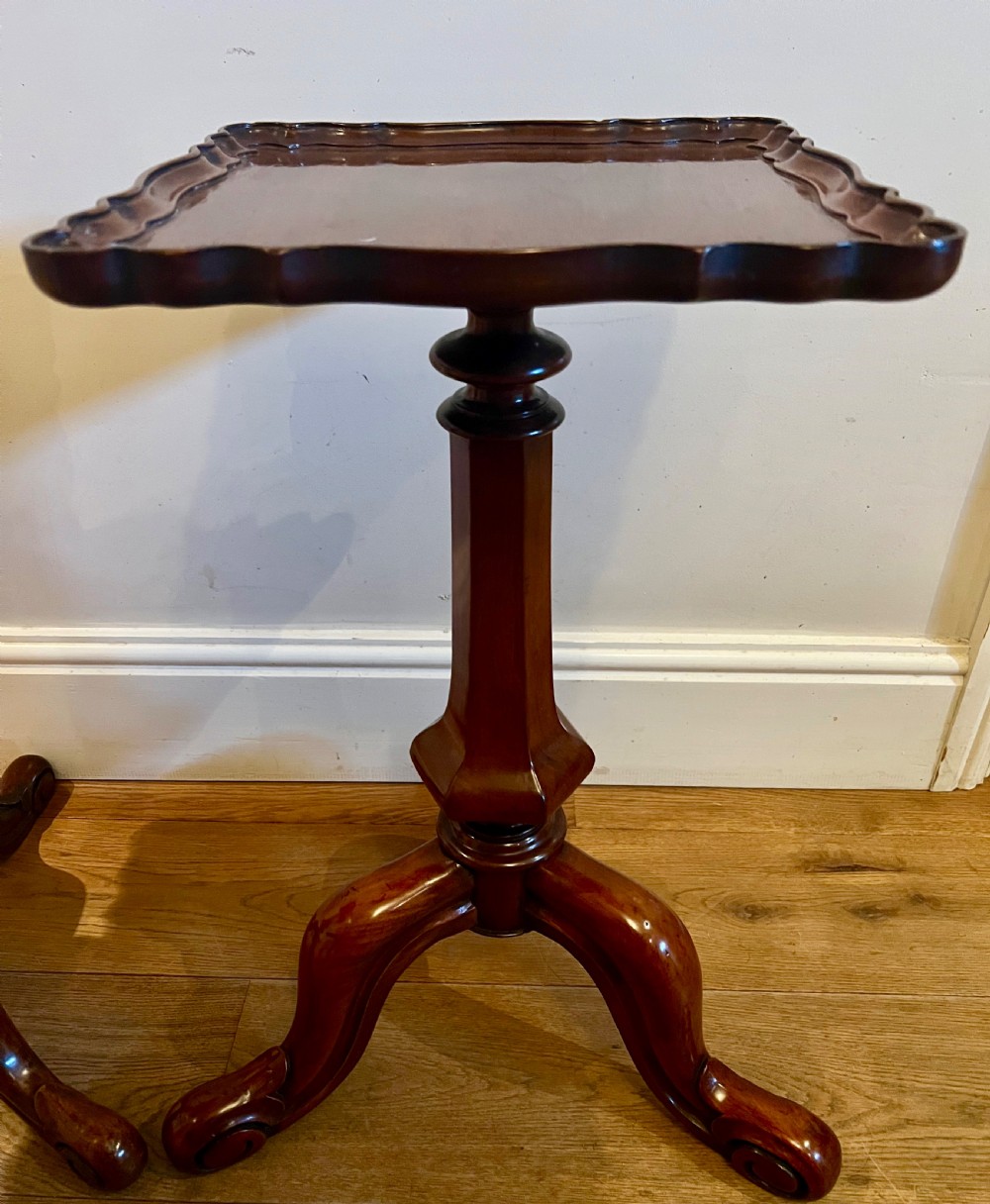 Good Pair of Walnut Occasional Tables View II