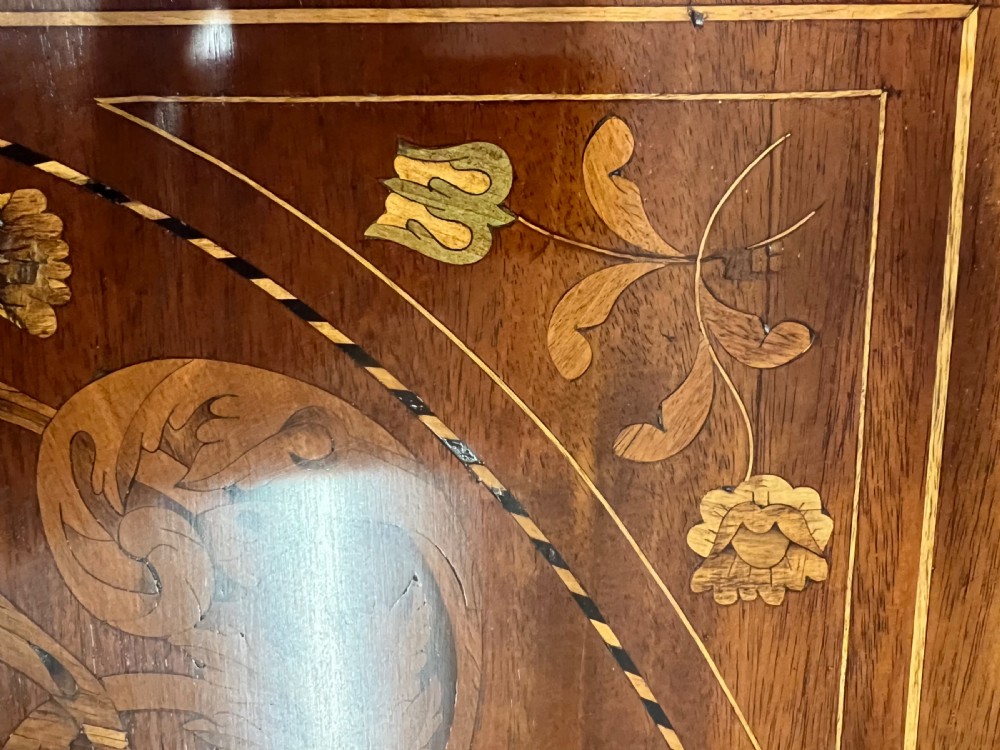 Superb Dutch Marquetry Table View VIII