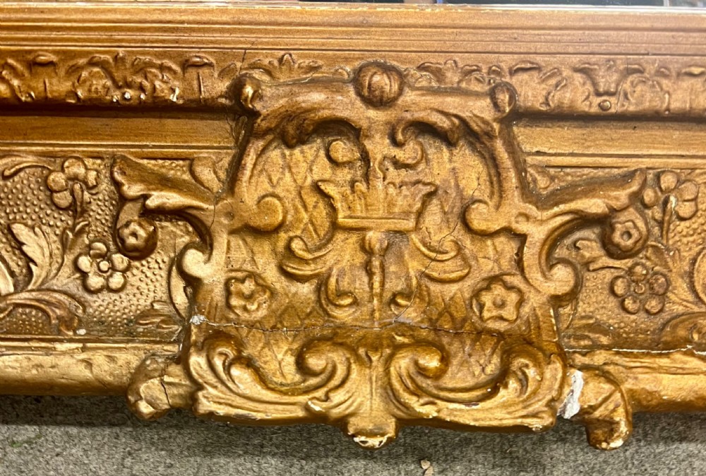 Large 19th.Century Gilded Mirror Frame View III