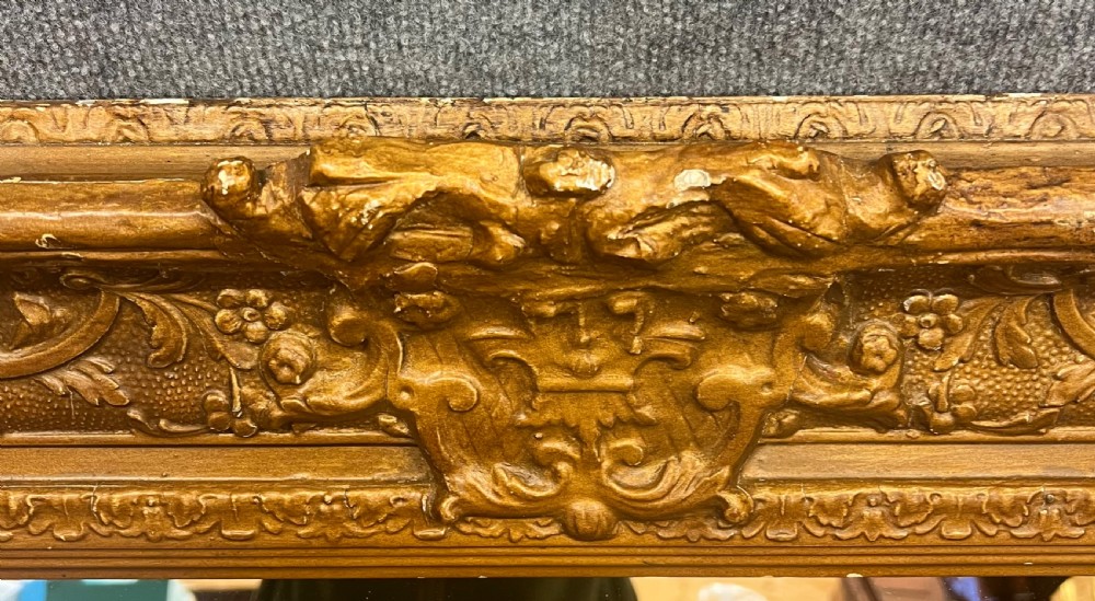 Large 19th.Century Gilded Mirror Frame View VIII