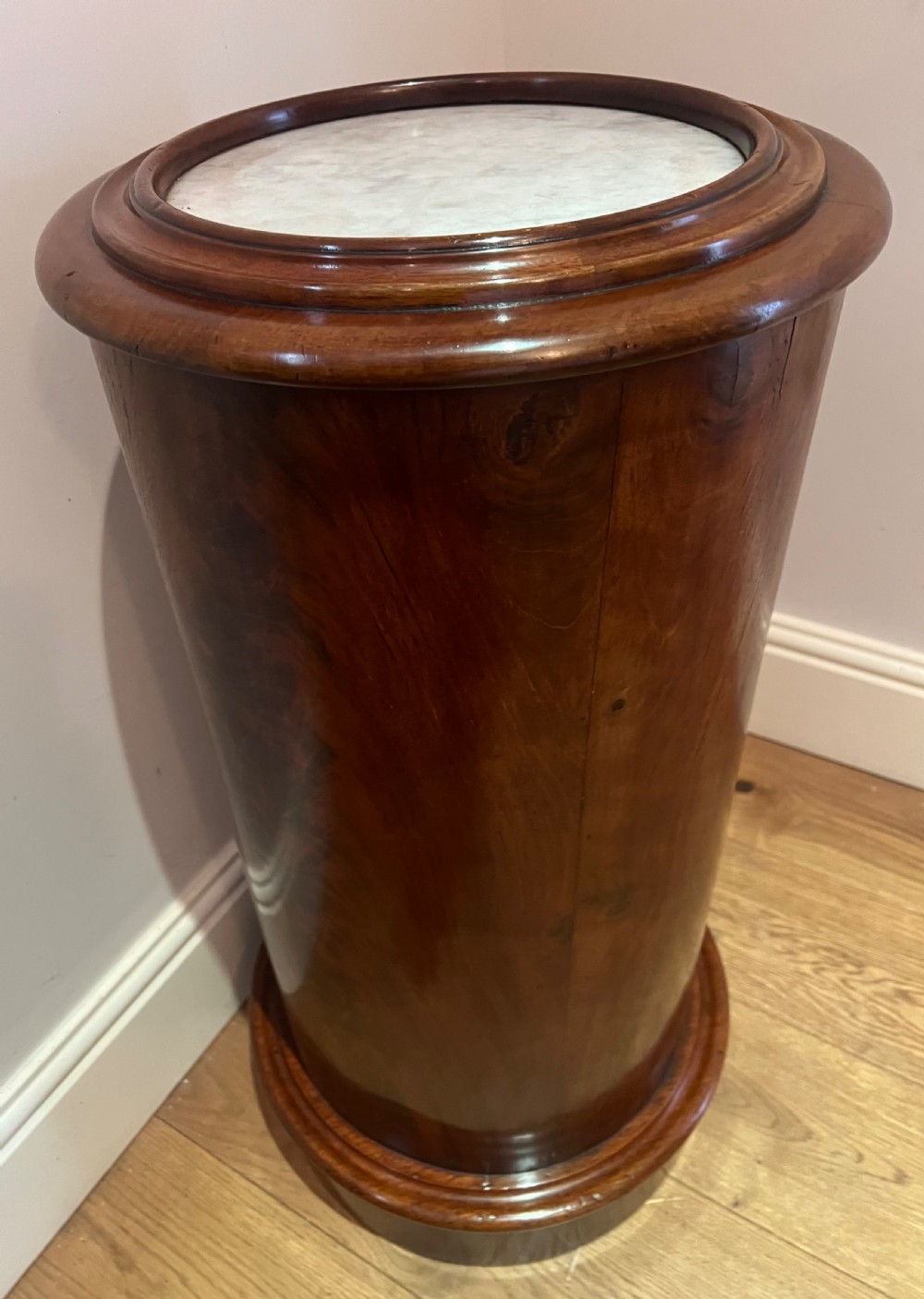 Victorian Mahogany Cylinder Cupboard View III