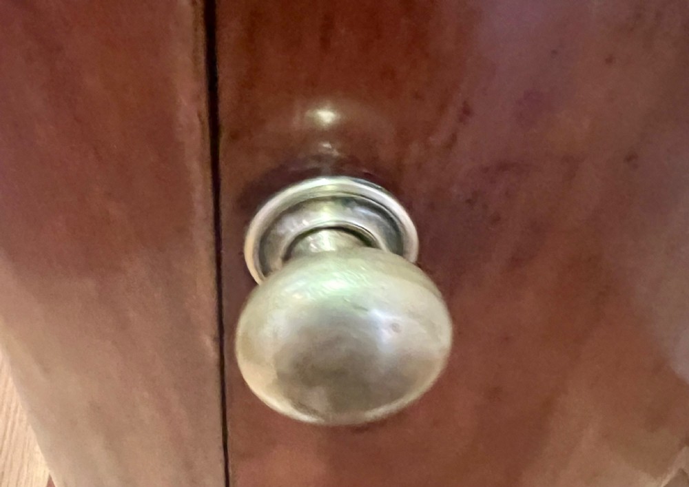 Victorian Mahogany Cylinder Cupboard View V