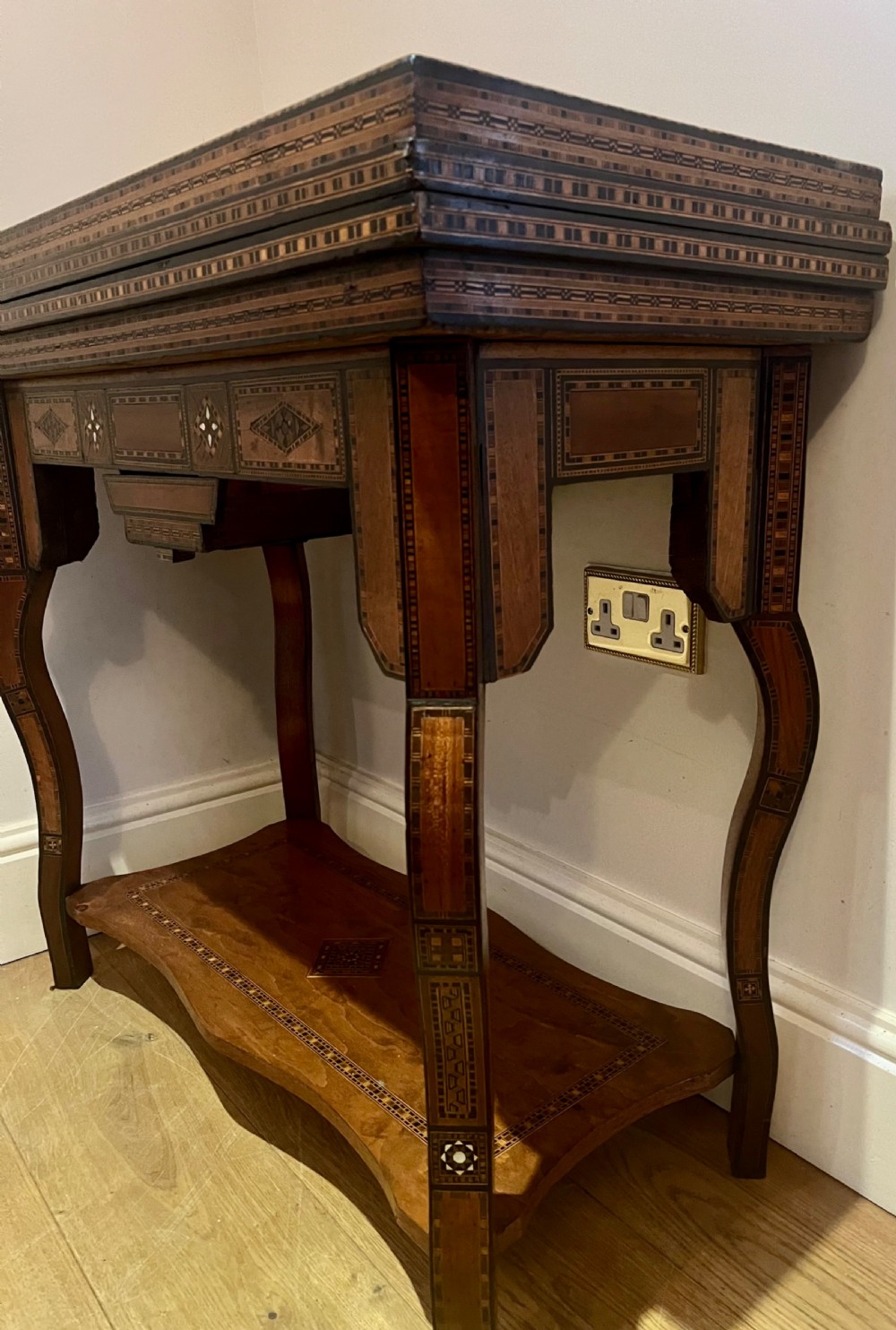 Antique Syrian Moorish Games Table View VIII