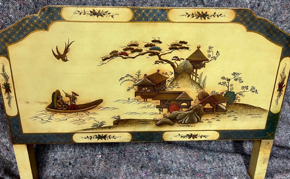 Antique 7 Piece Chinoiserie Bedroom Suite View VII