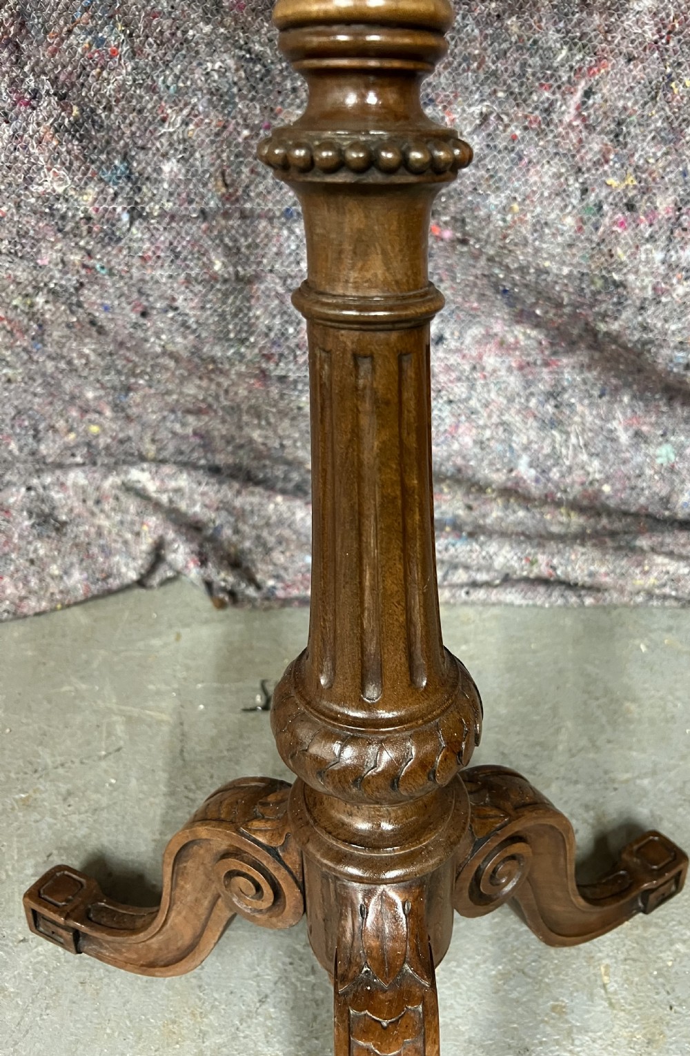 Victorian Walnut Occasional Table or Lamp Table View III