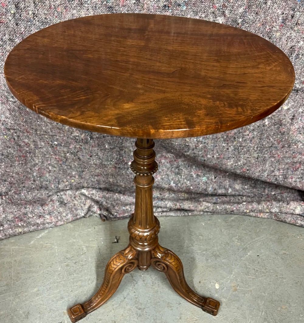 Victorian Walnut Occasional Table or Lamp Table View VII