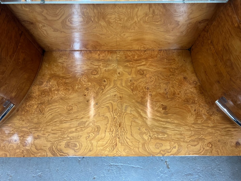 Stunning Art Deco Triptych Mirrored Dressing Table View IV