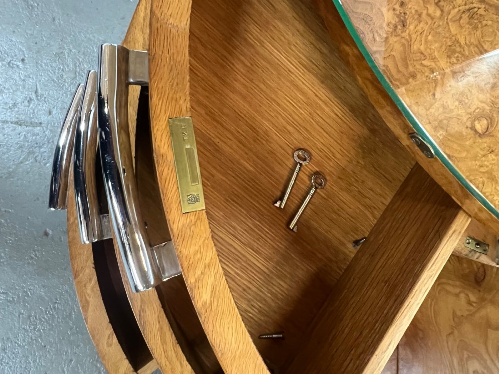 Stunning Art Deco Triptych Mirrored Dressing Table View VIII