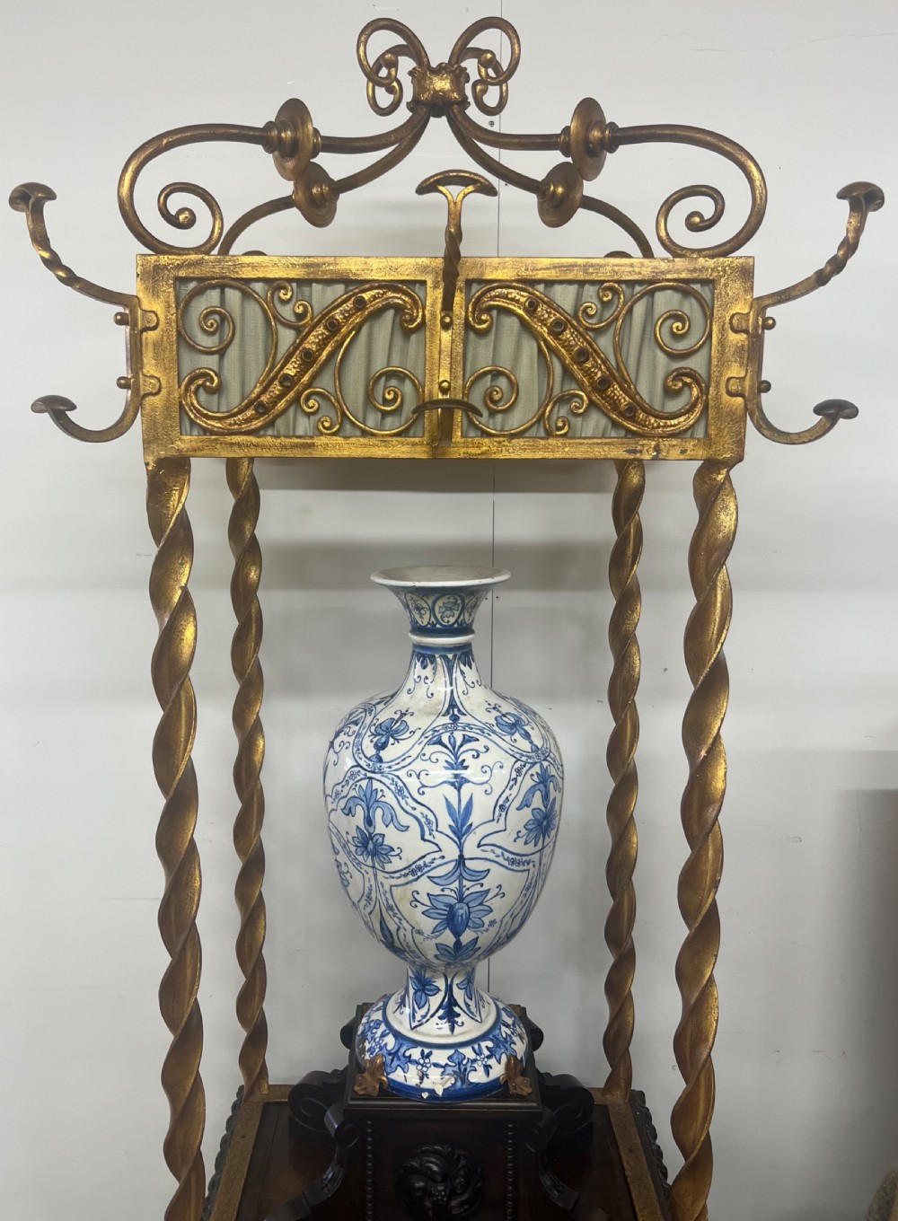 Spectacular Antique Hall Stand View XII