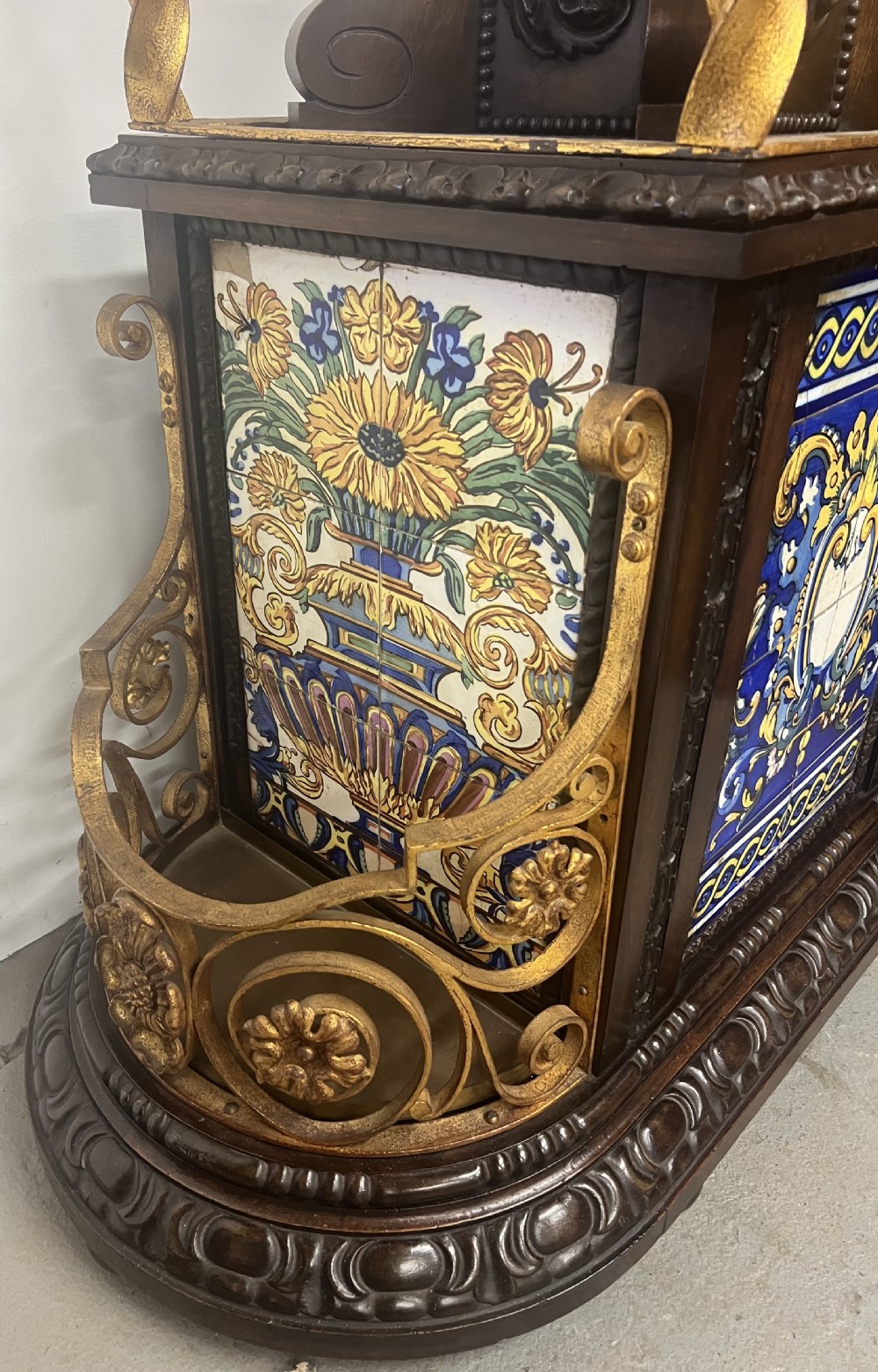 Spectacular Antique Hall Stand View XV