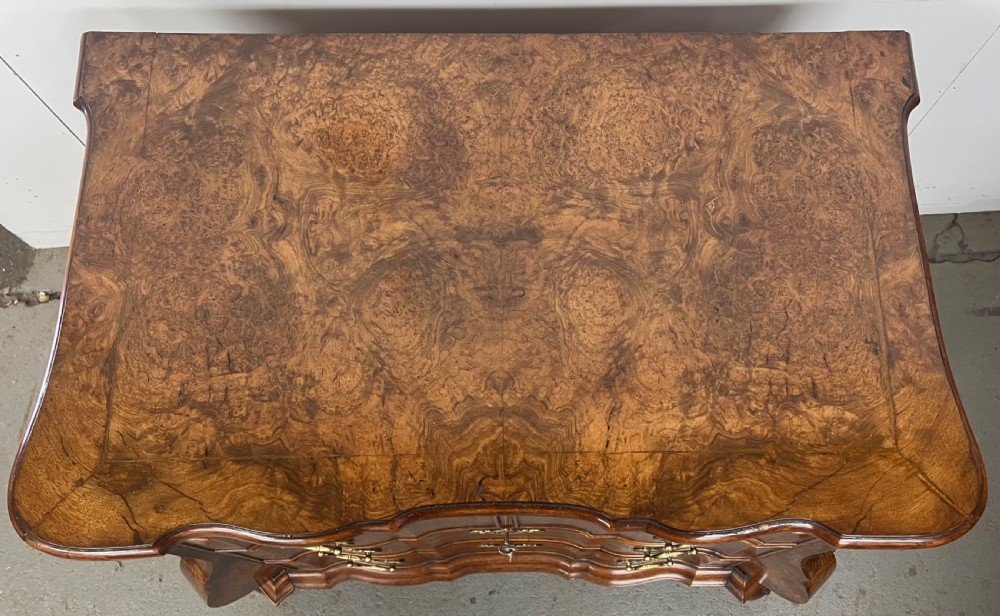 Small Dutch Burr Walnut Chest of Drawers View IV