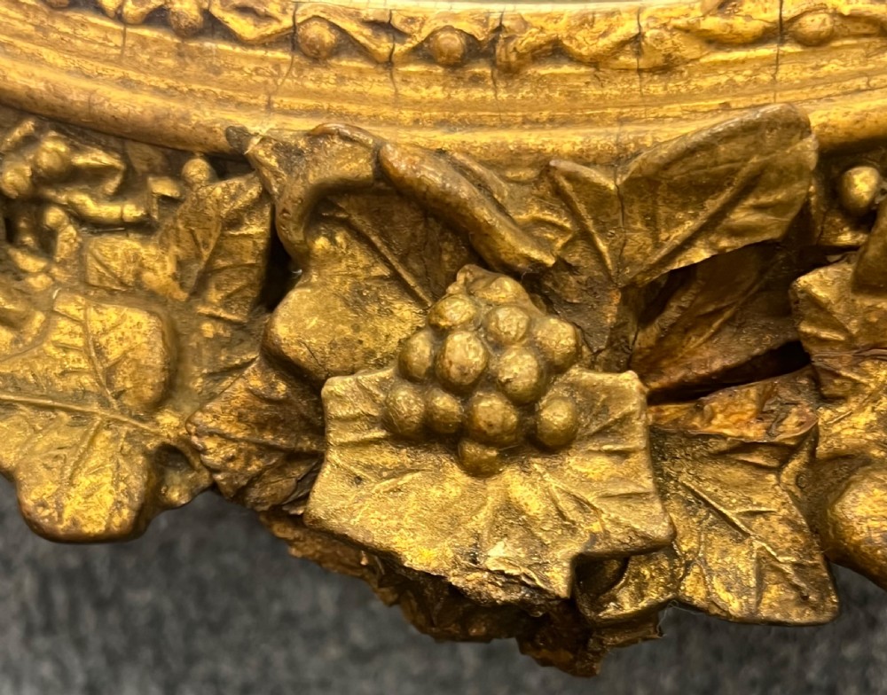 Pair of Antique Oval Mirrors View VIII