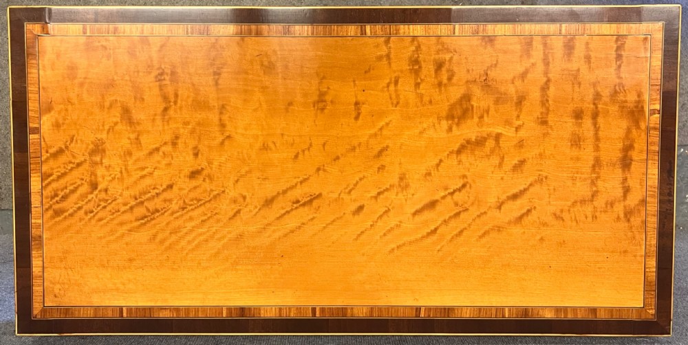 Sheraton Period Satinwood & Inlaid Card Table View III