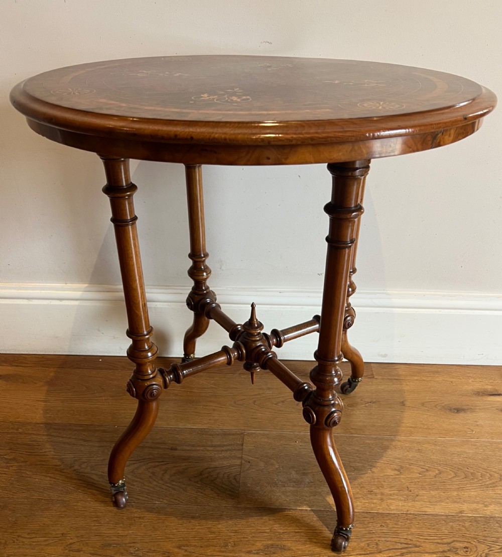 Superb Victorian Lamp or Occasional Table View III