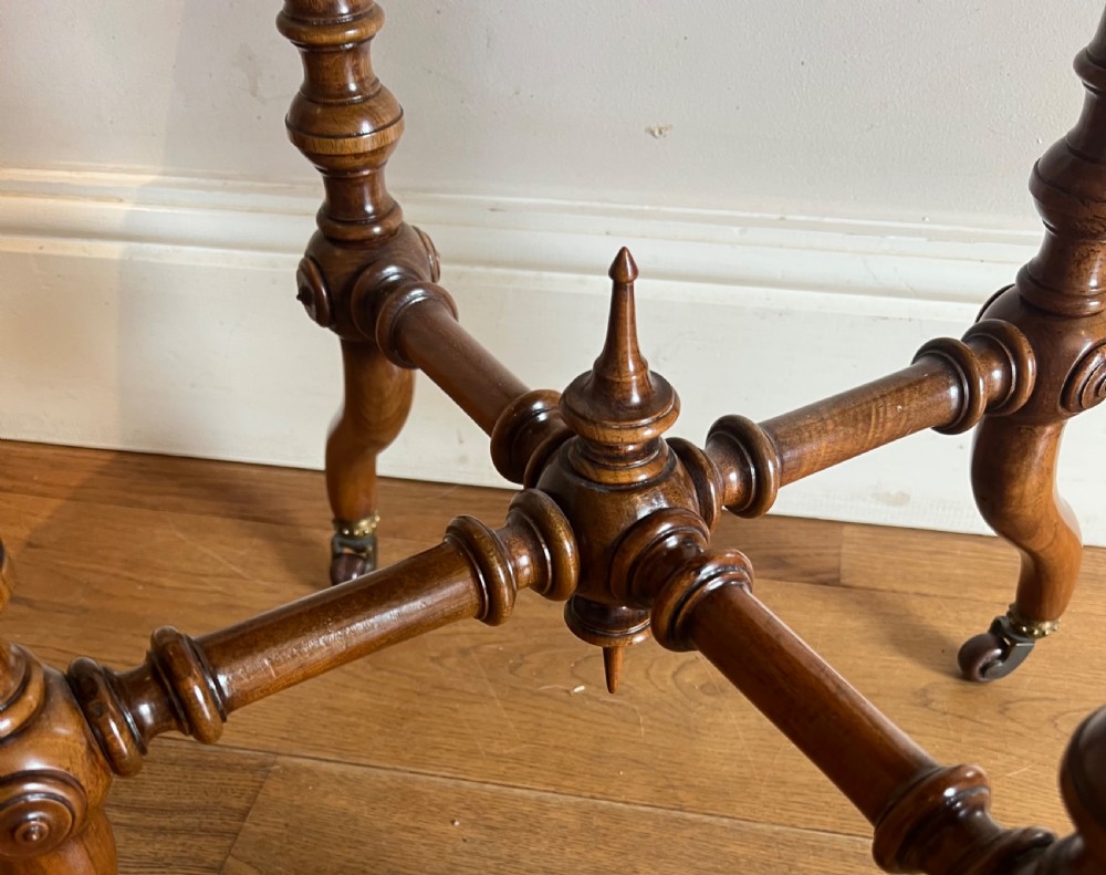 Superb Victorian Lamp or Occasional Table View VI