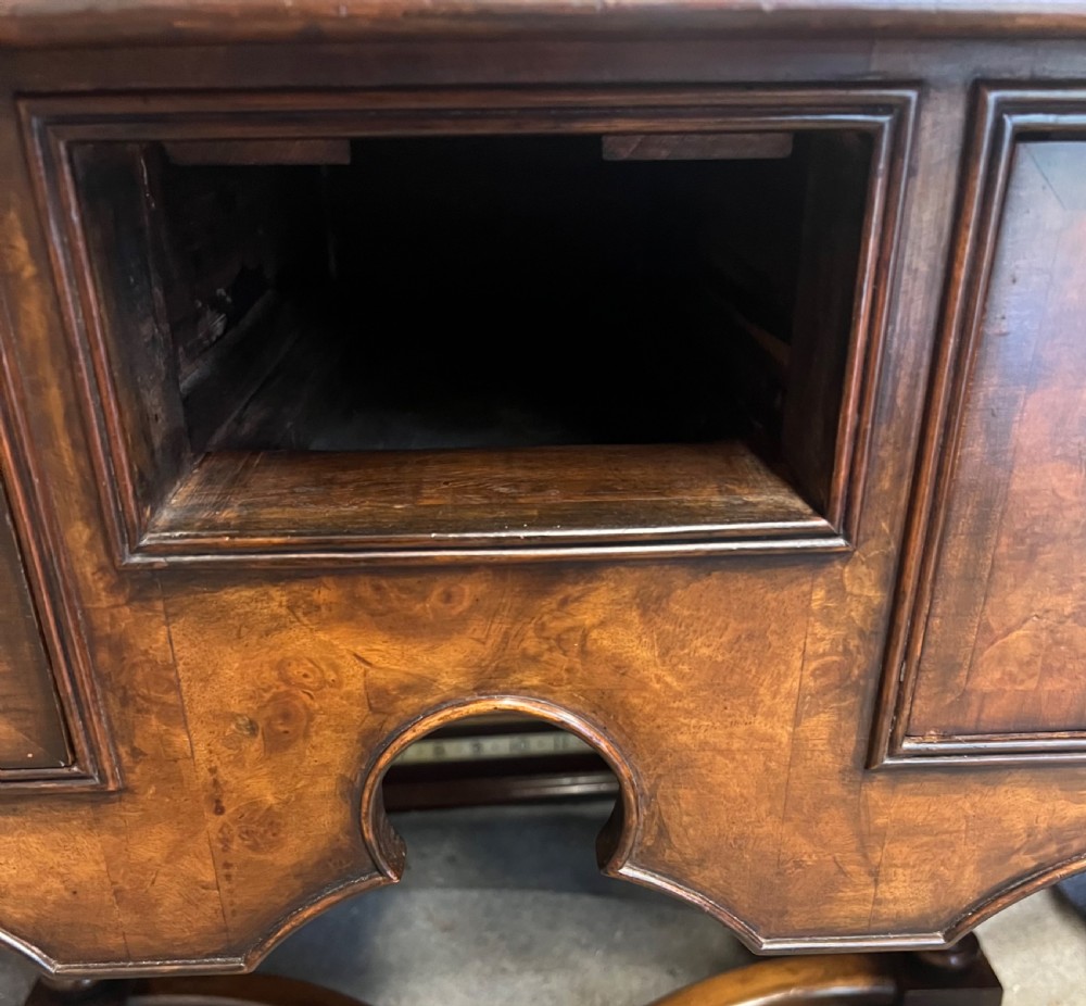 William & Mary Style Burr Walnut Low Boy View IV