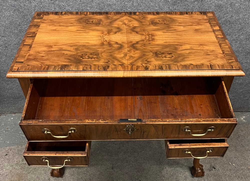 18th C. Style Walnut Low Boy Side Table View III