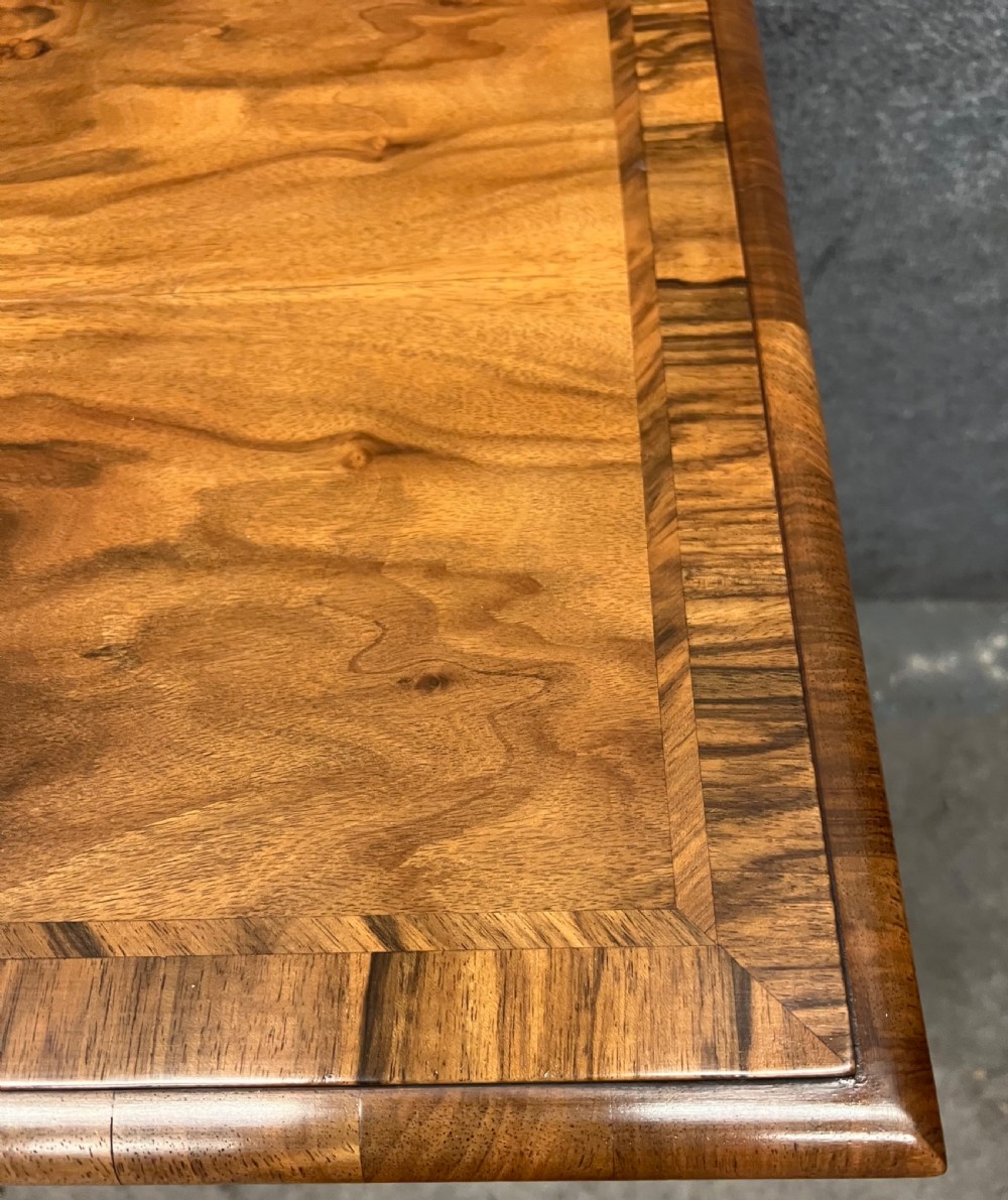 18th C. Style Walnut Low Boy Side Table View IV