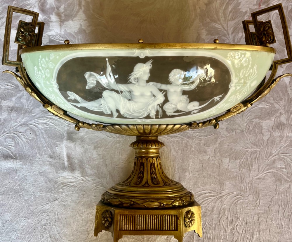   Antique Pate sur Pate Centre Piece