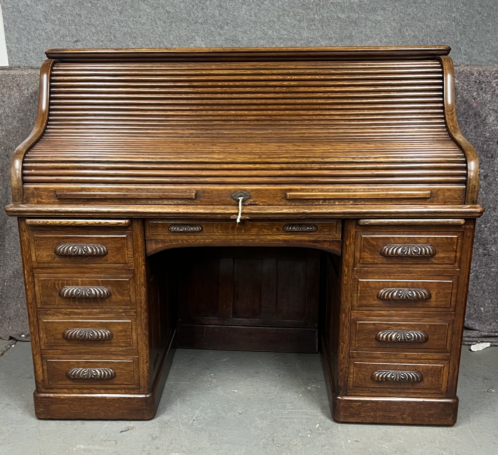 Good Quality Antique Roll Top Desk